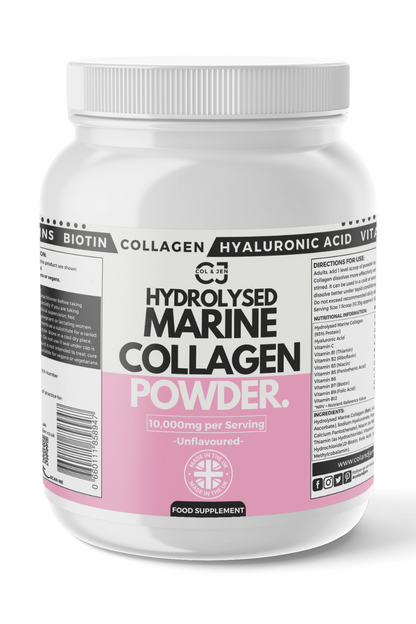 10,000mg Hydrolysed Marine Collagen Powder